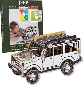 Todo Jeep 3D Boyanabilir Maket Jp6020