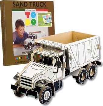 Todo Sand Truck 3D Boyanabilir Maket St6008