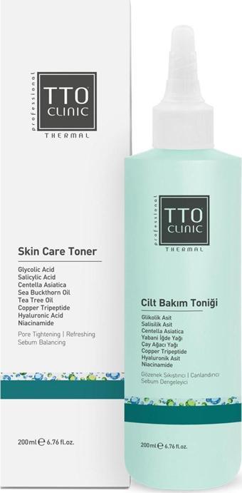 TTO CLINIC CİLT BAKIM TONİĞİ 200 ML