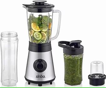 Findit BUZ KIRICI - KAHVE ÖĞÜTÜCÜ HAZNELİ - ŞİŞELİ ÇOK AMAÇLI SMOOTHIE BLENDER 800ML - 500W