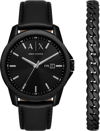 Armani Exchange AX7147SET Erkek Kol Saati ve Bileklik Seti