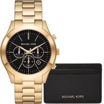 Michael Kors MK1076SET Erkek Kol Saati ve Kartlık