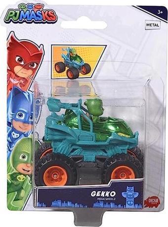 Dickie PJ Masks Die-Cast Rocketz Araçları 1:64 Gekko 203141018