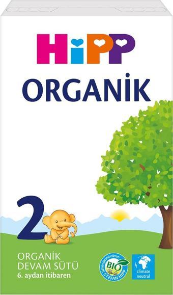 HİPP 2 Organik Devam Sütü 600 gr