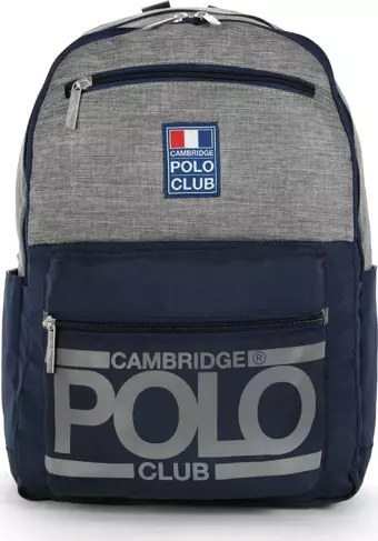 Cambridge Polo Club Street Style Dört Bölmeli Unisex Okul Sırt Çantası Lacivert / CPO4016.011