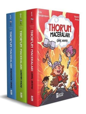 Thor'un Maceraları Seti - 3 Kitap Takım - Erik Tordensson - Parola Çocuk