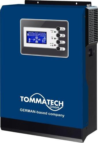 TommaTech® New 1K 12V MPPT 1Faz Akıllı İnverter Çevirici İnvertör EA2152633186