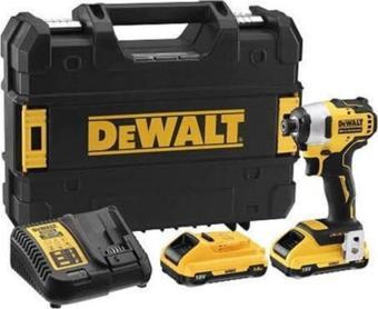 Dewalt Li-Ion Akülü Vidalamalar Dcf809l2t 18v 3ah Kompakt Kömürsüz Akülü Darbeli Matkap Çift akü 2 Yıl Dar