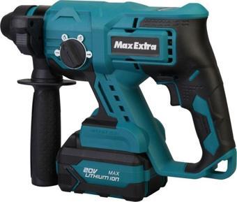 Max Extra Mxp9022 Akülü Kömürsüz Kırıcı Delici 20v 4.0ah - Çift Akülü