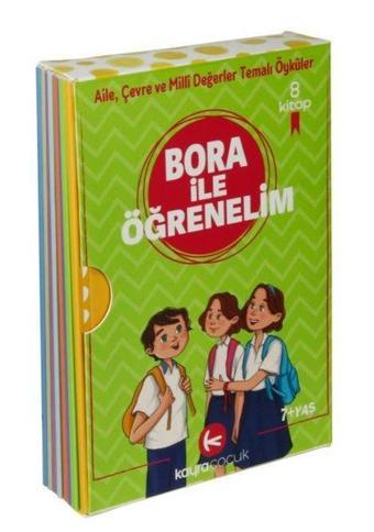 Bora ile Öğrenelim Öyküleri Seti - 8 Kitap Takım - Ali Avcu - Kayra Çocuk