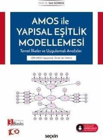 AMOS ile Yapısal Eşitlik Modellemesi Temel İlkeler ve Uygulamalı Analizler Prof. Dr. Sait Gürbüz 3. Baskı, Mayıs 2024 - Seçkin Yayıncılık