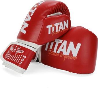 Titan Sport Kırmızı Boks Eldiveni 8 OZ