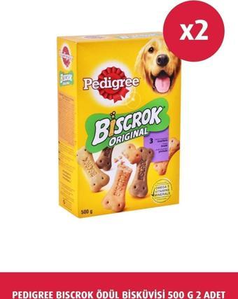 Pedigree Biscrok Ödül Bisküvisi 500 G 2X