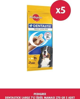 Pedigree Dentastix 7'Li Ödül Maması 270 G 5X