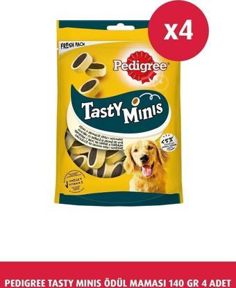 Pedigree Tasty Minis Köpek Ödül Maması 140 G 4X