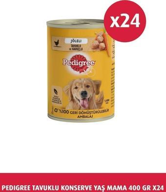 Pedigree Tavuklu 400 Gr 24X