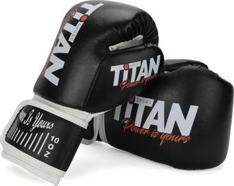 Titan Sport Siyah Boks Eldiveni 10 Oz