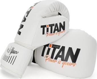 Titan Sport Beyaz Boks Eldiveni 12 Oz