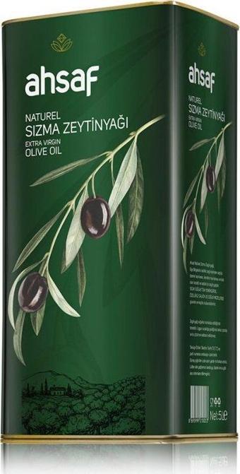 Ahsaf Natürel Sızma Zeytinyağı 5 Lt