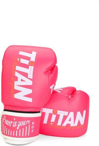 Titan Sport PEMBE MODEL BOKS ELDİVENİ