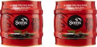 Şems Siyah Zeytin 291-320 Kalibre 2000gr 2'li