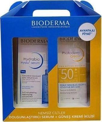 Bioderma Photoderm Creme SPF50+ ve Hydrabio Hyalu+ Serum Nemsiz Cilt Avantaj İkilisi