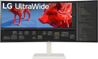 LG UltraWide 38WR85QC-W 38 inç QHD+ 144Hz 1ms Asansör NVIDIA G-SYNC IPS Curved Gaming Monitör