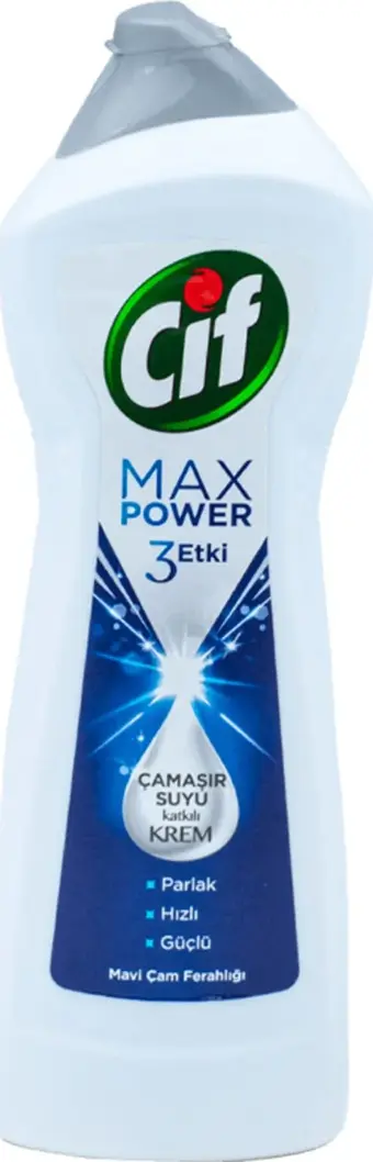 Cif Krem Max Power Mavi Çam 450 ml