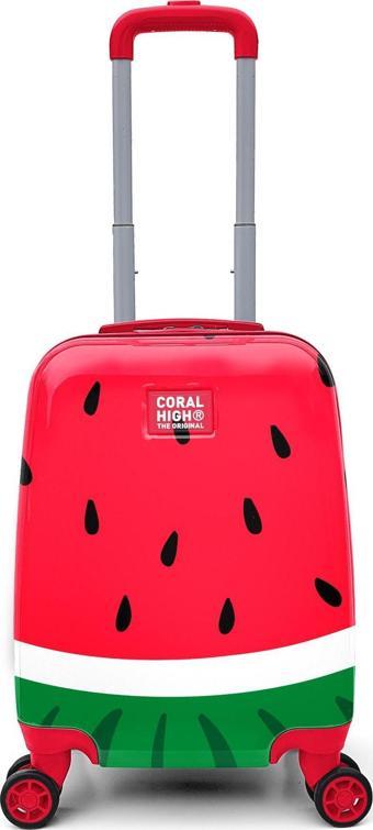 Coral High Kids Karpuz Desenli Çocuk Valizi 16788