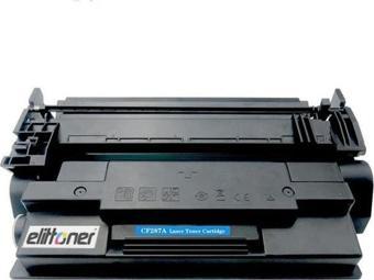 Elittoner Hp CF287A - Canon CRG-041 (10K) M501, M506, M527 