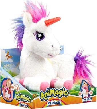 Animagic Parlayan Gökkuşağı Unicorn