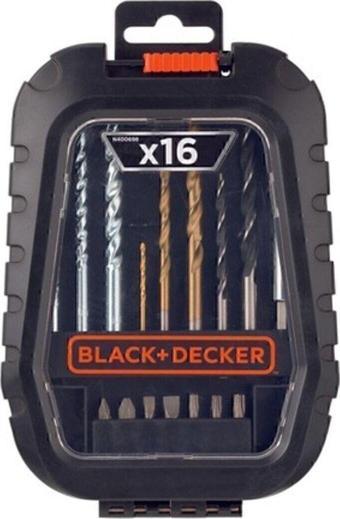 Black&Decker A7186 16 Parça Metal Matkap Uç Seti