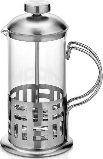 Biradlı Metal French Press GRV-B13