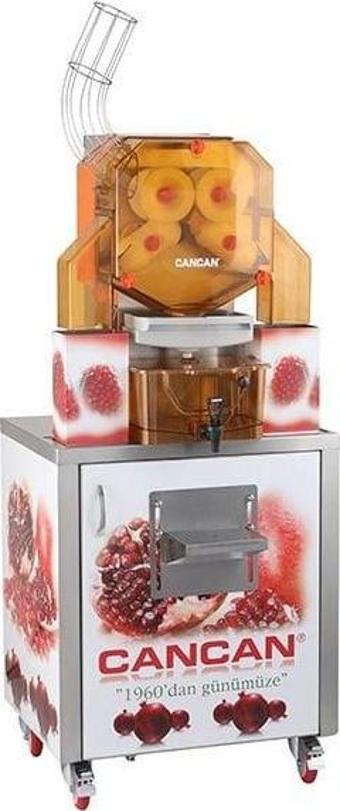 CANCAN 32 Depolu Arabalı Otomatik Nar-Greyfurt Sıkma Makinesi 0602