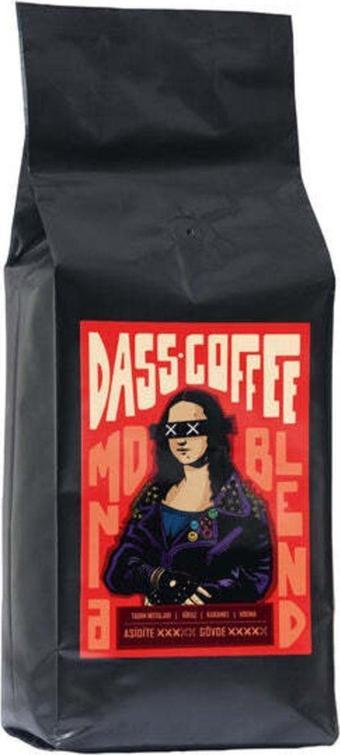 Dass Coffee Mona Blend Çekirdek Kahve 1Kg - Öğütülmemiş