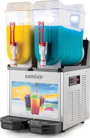 SAMIXIR Slush Twin Allure Meyve Suyu Dispenseri 12 L + 12 L SLUSH24.IA