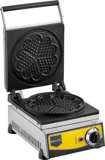 Remta Çiçek Desen Waffle Makinesi 21 CM W12