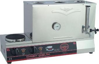 Üret Çelik 80’lik Pleytli Kahveci Kazanı - 74 Litre KK 5