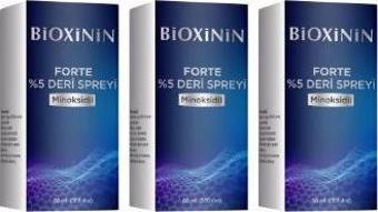 Bioxinin Minoksidil %5 Deri Spreyi 60 Ml 3 PAKET