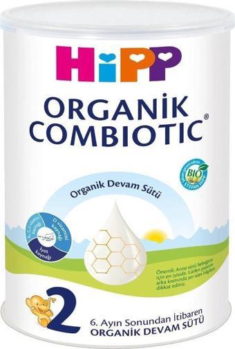 Hipp Organik Combiotic Bebek Sütü 2 Numara 350 gr