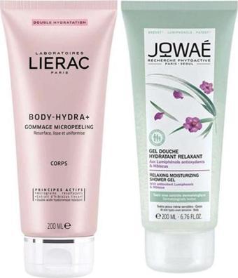 Lierac Body Hydra+ Peeling 200 ml + Jowae Duş Jeli HEDİYE