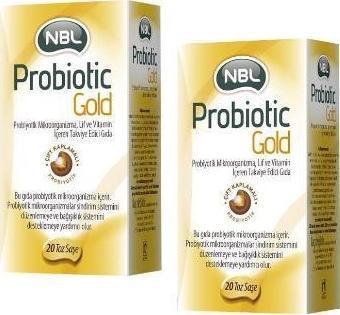 NBL Probiotic Gold 20 Stick Saşe 2'li