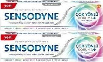 Sensodyne Çok Yönlü Koruma Gelişmiş Beyazlık 50 ml 2'li