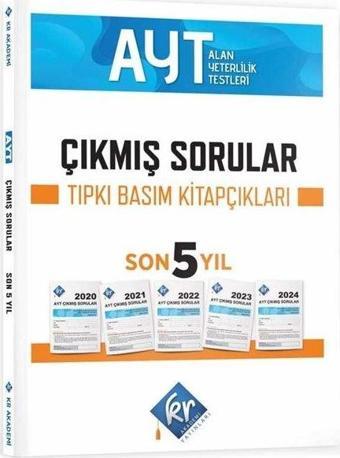 AYT Çıkmış Sorular Son 5 Yıl Tıpkı Basım Fasikülleri - Kolektif  - KR Akademi