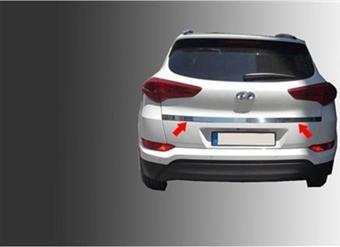 Hyundai Tucson Krom Bagaj Çıtası 2015-2018 Paslanmaz Çelik