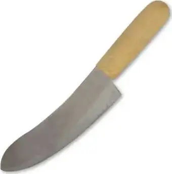 Pirge Creme Kaymak Bıçağı - Karbon Çeliği 16 Cm