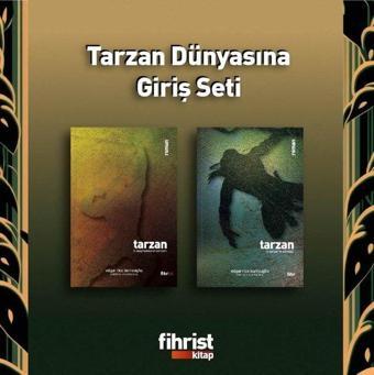 Tarzan Dünyasına Giriş Seti - 2 Kitap Takım - Sticker Hediyeli - Edgar Rice Burroughs - Fihrist