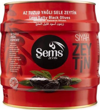 Şems Siyah Zeytin 291-320 Kalibre 2000gr