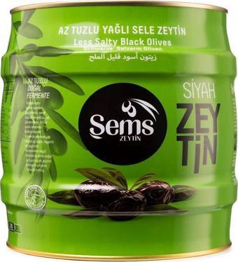 Şems Siyah Zeytin 351-380 Kalibre 2000gr