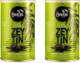 Şems Siyah Zeytin 351-380 Kalibre 900 gr 2'li